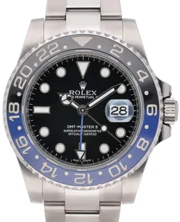 Rolex GMT-Master II 116710BLNR Stainless steel Black