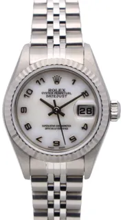 Rolex Lady-Datejust 79174 White gold and Stainless steel White