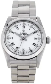 Rolex Oyster Perpetual 67480 Stainless steel White