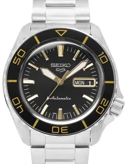 Seiko 5 Sports SRPK99K1 42.5mm Stainless steel Black