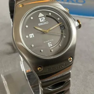 Seiko Arctura 5M42-OE30 37mm Stainless steel Gray