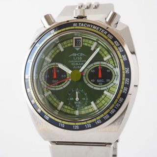 Seiko Bullhead V657-6060 Stainless steel Green Japan | Dealer
