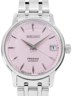 Seiko Presage SRP839J1 34mm Stainless steel Pink