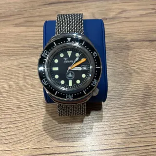 Squale 2002A 44mm Stainless steel Black