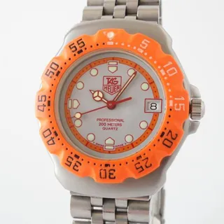 TAG Heuer Formula 1 373.513 34mm Stainless steel Orange