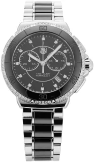 TAG Heuer Formula 1 CAH1212.BA0862 41mm Ceramic and Stainless steel Black