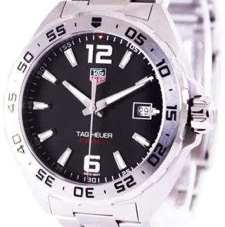 TAG Heuer Formula 1 WAZ1112.BA0875 41mm Stainless steel Black