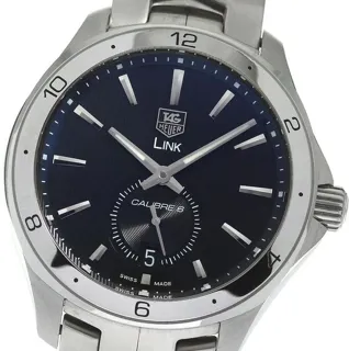 TAG Heuer Link Calibre 6 WAT2110 40mm Stainless steel Black