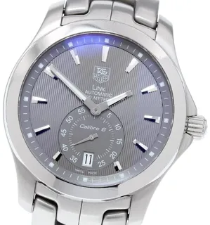 TAG Heuer Link Calibre 6 WJF211G 39mm Stainless steel Gray