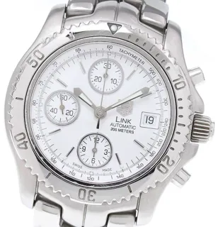 TAG Heuer Link CT2112 41mm Stainless steel White