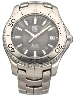 TAG Heuer Link Quartz WJ1110 0 39mm Stainless steel Black