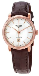 Tissot Carson T122.207.36.031.00 30mm Rose gold Silver