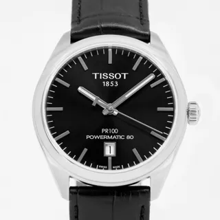 Tissot PR 100 T101.407.16.051.00 39mm Stainless steel Black