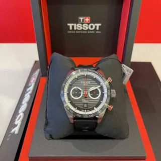 Tissot PRS 516 T100.427.16.051.00 45mm Ceramic and Stainless steel Black