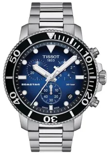 Tissot Seastar T120.417.11.041.01 45.5mm Stainless steel Black