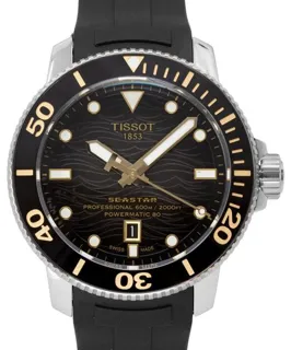 Tissot Seastar T120.607.17.441.01 46mm Stainless steel Black