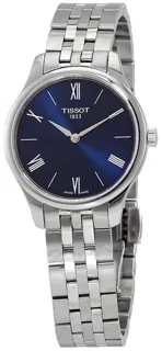 Tissot Tradition T063.209.11.048.00 31mm Stainless steel Blue