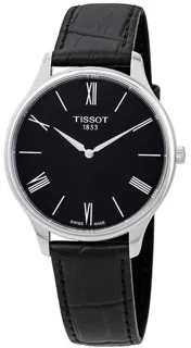 Tissot Tradition T063.409.16.058.00 39mm Stainless steel Black