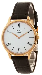 Tissot Tradition T063.409.36.018.00 39mm Stainless steel White