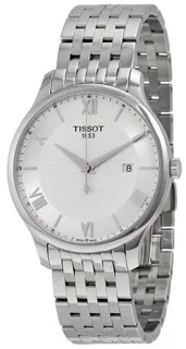 Tissot Tradition T0636101103800 42mm Stainless steel Silver