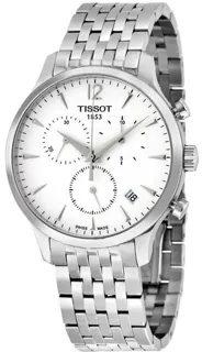 Tissot Tradition T0636171103700 42mm Stainless steel White