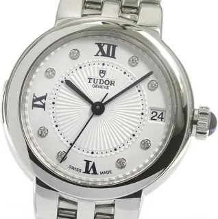 Tudor Clair de Rose 35800 33mm Stainless steel Silver