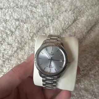 Tudor Style 12310 34mm Stainless steel Silver