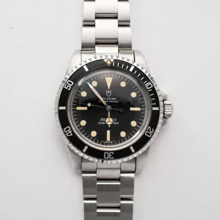 Tudor Submariner 7928 40mm Stainless steel Black