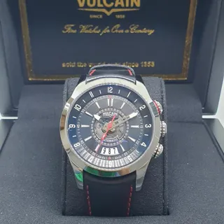 Vulcain VU210130.196CF 42mm Stainless steel Black