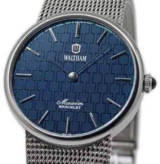 Waltham Watch Company P7J0072 31mm Stainless steel Blue