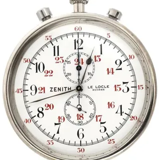 Zenith Chronograph 71mm Stainless steel White