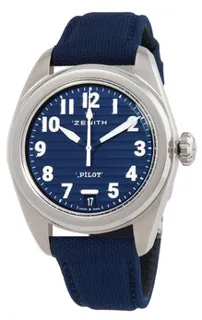 Zenith Pilot 03.4000.3620/51.I003 Stainless steel Blue