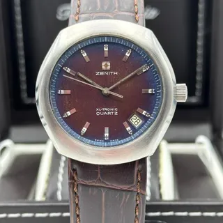 Zenith XL-Tronic 01.0030.510 40mm Stainless steel Burgundy