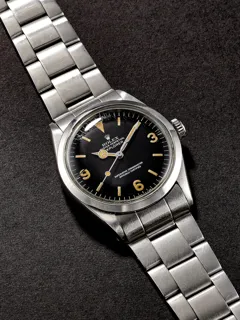 Rolex Explorer 1016 Stainless steel Black