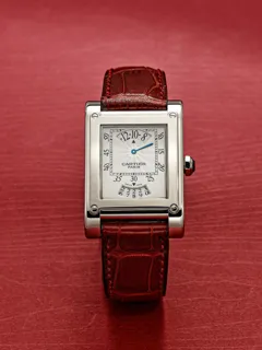 Cartier Tank Louis Cartier 2554 18k white gold Silver