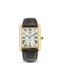 Cartier Tank XL 3185 18k rose gold Silver