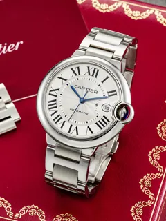 Cartier Ballon Bleu 4345 Stainless steel Silver