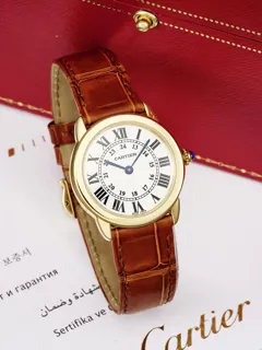 Cartier Ronde Solo 2987 Stainless steel and 18k yellow gold Silver