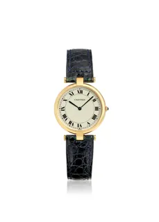 Cartier Trinity Vendome 8743 30mm 18k Gold White