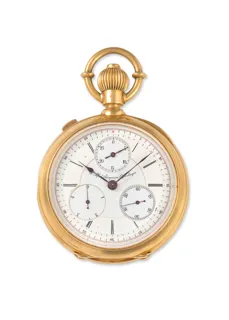 Jules Jürgensen 51mm 18k yellow gold White