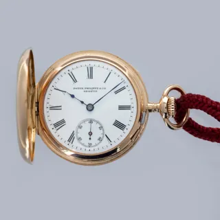 Patek Philippe Demi-Hunter 18k yellow gold White