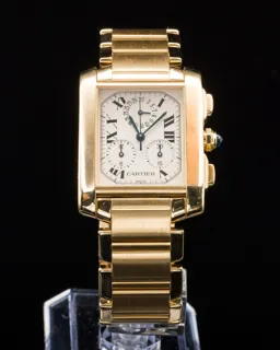 Cartier Tank Française 1830 28mm 18k yellow gold