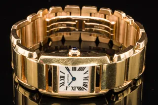 Cartier Tankissime 2901 18k yellow gold White