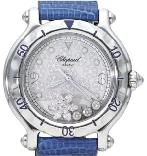 Chopard Happy Sport 32mm Stainless steel White