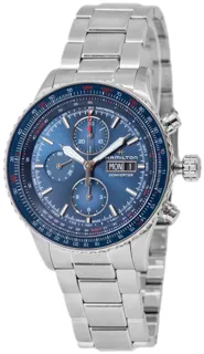 Hamilton Khaki Aviation H76746140 44mm Stainless steel blue