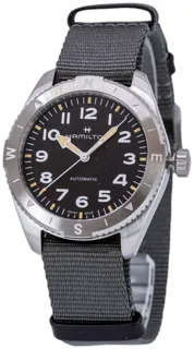 Hamilton Khaki Field H70315930 Stainless steel Black