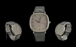 Longines Stainless steel Silver and Gray