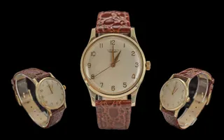 Longines Yellow gold Golden