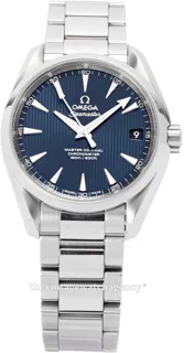 Omega Aqua Terra 231.10.39.21.03.002 38.5mm Stainless steel Blue