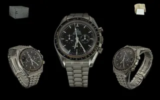 Omega Speedmaster Professional 03590-50-00 Stainless steel Black